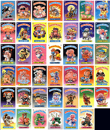 Kids Coloring Sheets on In 2003 Topps Began Publishing New Garbage Pail Kids  The First